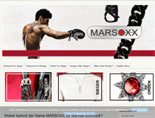 Tablet Screenshot of marsoxx.com